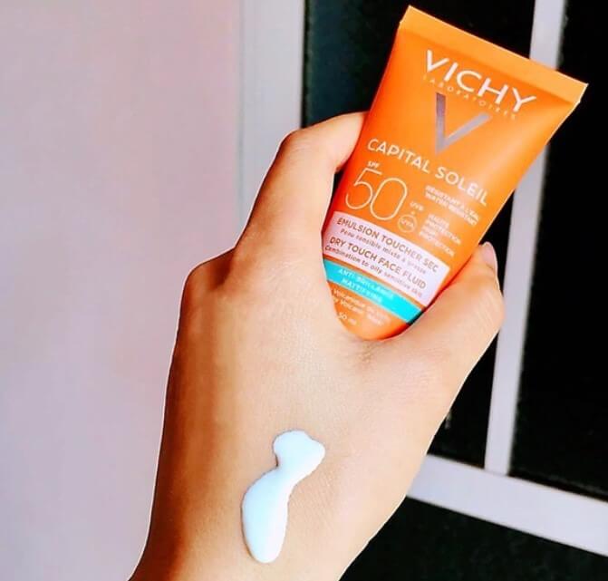 kem chống nắng Vichy có tốt không?