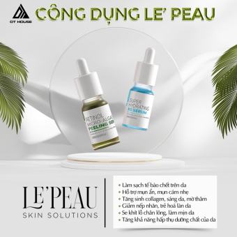 Công dụng của Peel da vi tảo Retinol Le'peau