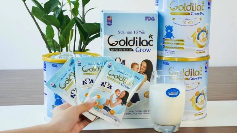 Sữa non tổ yến Goldilac Grow có tốt không