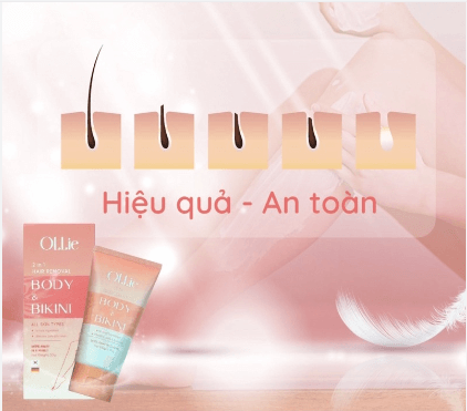 Ưu điểm của kem tẩy lông Ollie