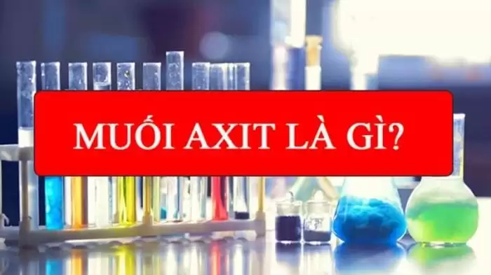 Muối axit là gì? Các loại muối axit phổ biến thường gặp