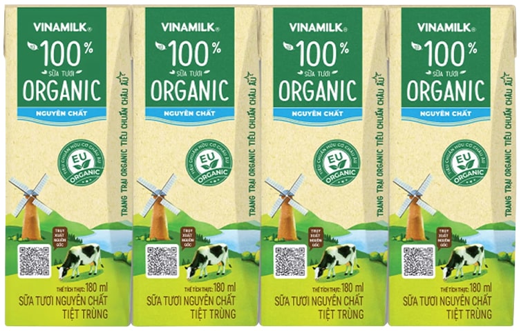 Sữa Tươi Hữu Cơ Organic Vinamilk